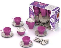 Gift set of children's tableware "Tea set "Magic Hostess" ?1 (24 pieces in a box with a window)
