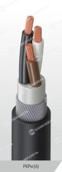 Power cable of EPRon® type with copper conductors, insulation made of ethylene propylene rubber for voltage 0,66, 1 kV RKRng(A)