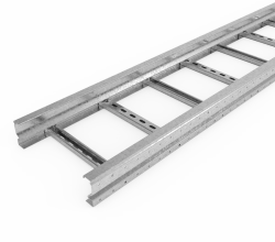 Straight perforated cable rod RPP.500x100x6000