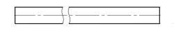 Longitudinal fitting tie, article no. 855.008