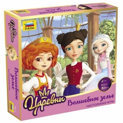 Board game "Princesses. Magic Potion"
