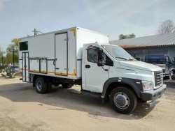 Vehicles for oil and gas well servicing type 47122, modification 47122E on the basis of GAZ C41R31 chassis