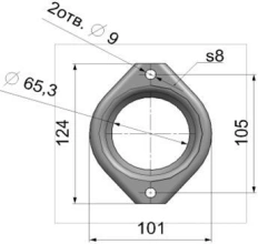 Flange 3302-1206265