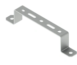 Distance bracket DSC-000, with overall dimensions from 25x42x100 mm to 25x42x600 mm, with metal thickness from 1,5 mm to 2,0 mm,