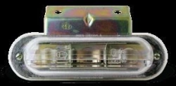 Licence plate lamp FP121-3717