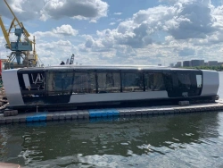 Passenger vessel "Ecobas-Stab" of class ?P1,2 (ice 20) A of CIE (AB) of project TFRP.402 under construction number No.402001