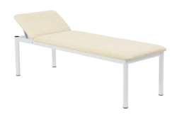 Metal-framed couch of "Bashkir Furniture Factory" trademark