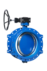 Double eccentric disc butterfly valve of Steinval trade mark, type BC, DN200 mm, PN10 bar