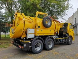 Sludge sucking machine KO-530-01 (based on chassis KAMAZ 65115-A5, 65115-50, 65115-RR, 65115-RS, 65115-5H)