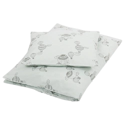 Bed linen, in sets and separate items: duvet covers, sheets, pillowcases of cotton fabrics.