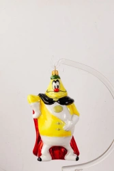 Licence Christmas tree toy made of glass "Senor Lemon"