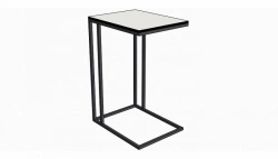Bedside table on metal base