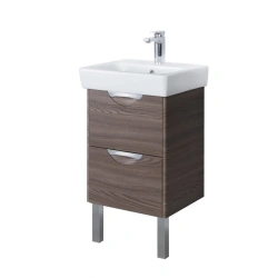 Undermount sink cabinet Aquaton Silva 50 oak macchiato 1A211701SIW501.A211.7.01S.IW5.0