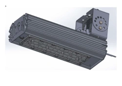 LED luminaire "Industrial Design MTM IoT" series CUBIC 40 One module Mounting UZK 60mm HOMUT 40W, 6 400 Lm, 160