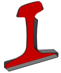Insulating butt joint gasket with fibre and ledge PSPF-65MV