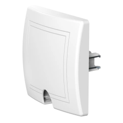 CADUCEUS ALING PRESTIGE Concealed wiring terminal box with cable outlet complete, up to 5x2, 5mm2, 440V~, white