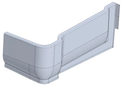 6282-401-5102046 Rear right rear catwalk moulding