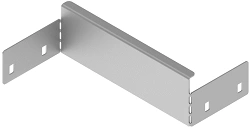 Transition connector ONL SP 000x00, with overall dimensions from 25x40 mm to 400x200 mm, 1,5 mm thick, galvanised steel