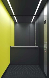 Electric passenger lift 630 kg, 1.75 m/s, EI60, with machine room