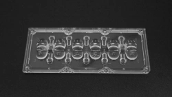 Lens for LED luminaires AMT-HB-173x70-3535(6)-160-BAZIS