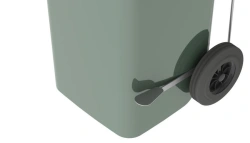 Mobile waste bin 120l Art.27.C21 (20.805.98.PE; 21.054.98.PE)