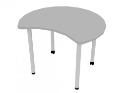 Mobile round table MONTH 1050x880x760mm (WxHxH)