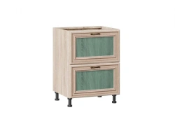 Country LD 245760.000 Front set for kitchen cabinet 600 with 2 drawers LUX