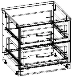 Bedside cabinet TV-BTP-5.8.01
