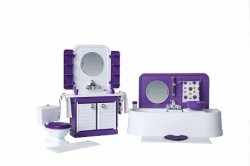 Confetti Bathroom. Purple