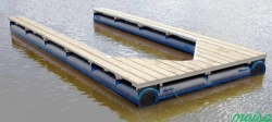 LLDPE (low pressure polyethylene pontoon).
