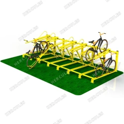 Bicycle parking for Ground Two hire shops