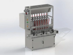 Special equipment for preservation Automatic filling machine of linear type AN-L for filling liquid and viscous products into k