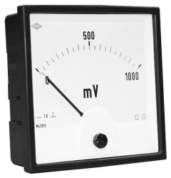 Microammeters, millivoltmeters of direct current panel M42611