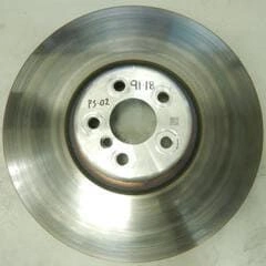 Tungsten carbide hardened brake discs