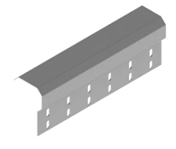 Cable outlet bracket ONL VK 000x00, with overall dimensions from 42 mm to 60 mm, metal thickness 1,5 mm, hot-dip galvanised.
