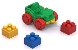 Mini Constructor 42 parts (with jeep "Nordic")