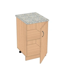 Single-door kitchen cabinet 500*600*850 mm TR-1.5