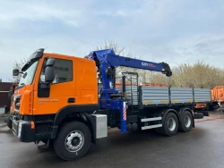 HONGYAN - flatbed truck with CMU, 352432