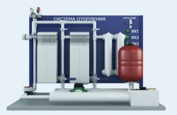 Laboratory installation for studying the device, operation and accounting in heating systems (Housing and Communal Services-URSO