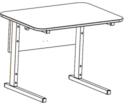 Universal transformable table of model SUT.54