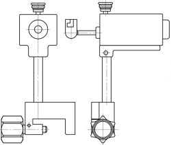 Tendon tensioner, article number OM.013.00.07