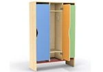 Children's wardrobe for clothes 2-sectional 3-sectional Model Shf2s, Shf3s