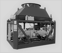 Compressor unit mod. RAR-KU for CNG filling stations