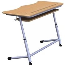 Two-seater adjustable desk, article PL-DE3-5