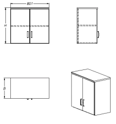 Mezzanine section (series 424.80)