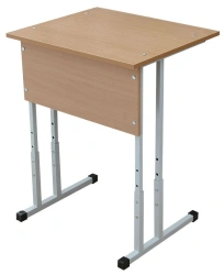 Single-seat pupil's table (without metal frame)