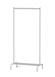 Mobile rack for theatre costumes