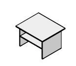 Coffee table. Furniture set "Contemp"