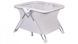 Polini kids Comfort French Teddy playpen, white-grey, item 0002160-13