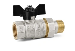 Brass ball valve LD Pride 47.15.V-V.R.GAS.B
